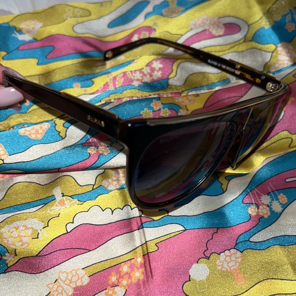 Balmain Havana black sunglasses. Never before used!